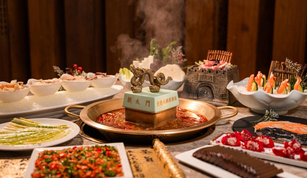 國慶重慶聚餐，沉浸式體驗正宗老火鍋，體驗感太棒了！