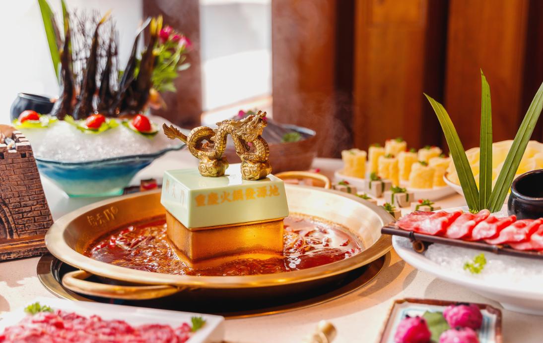 火鍋店牛肉制作與擺盤的思路和技巧